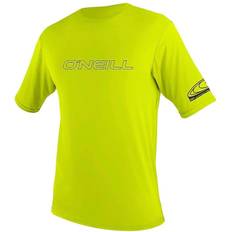 Lime green shirt O'Neill Kids' Basic Skins Sun Shirt Rashguard