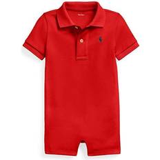 Playsuits Children's Clothing Ralph Lauren Soft Cotton Polo Shortall - RL 2000 Red (532112)