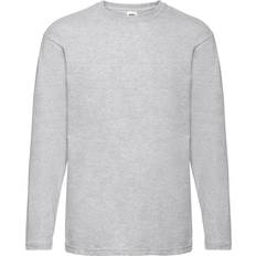 Fruit of the Loom Valueweight Long Sleeve T-Shirt 61038 Heather