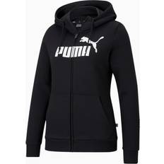 Puma Oberteile Puma Womens Essentials Logo Full-Zip Hoodie