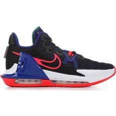Men - Nike LeBron James Sport Shoes Nike LeBron Witness 6 - Black/Deep Royal Blue/Blackened Blue/Siren Red