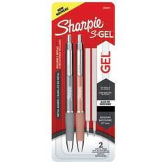 Sharpie Hobbymaterial Sharpie S Gel Metal Pens x2/Refills x2 Black (Pack of 4) 2162643