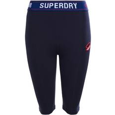 Superdry Sportstyle Essential Cycling Shorts - Navy Blue