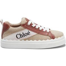 Chloé Shoes Chloé Lauren Sneakers - White/Brown