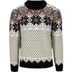 Dale of Norway Bekleidung Dale of Norway Vegard Wool Sweater - Black/ Off-white