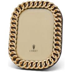 Cuban Link Picture Frame Gold