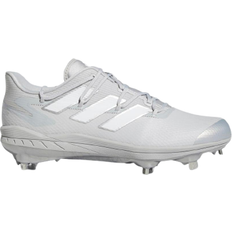 Adidas Men Baseball Shoes adidas Adizero Afterburner 8 Cleats M - Team Light Grey/Cloud White/Silver Metallic