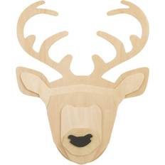 Little Love by NoJo Deer 3D Natural Wood & Stain Wall Decor
