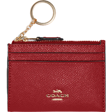 Keychains Wallets & Key Holders Coach Mini Skinny Id Case - Gold/1941 Red