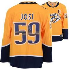 NHL Game Jerseys Fanatics Nashville Predators Roman Josi Autographed Gold Fanatics Breakaway Jersey