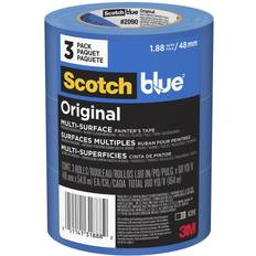 Desk Tape & Tape Dispensers 3M ScotchBlue 3-Pack Painter's Tape Blue