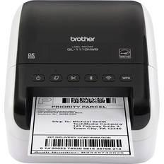 Quill office supplies Brother Desktop QL-1110NWB Direct Thermal Printer Quill