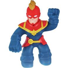Plastic Rubber Figures Heroes of Goo Jit Zu Captain Marvel 4 Figure