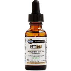 Garden of Life Dr. Formulated CBD 50mg Drops, Peppermint 30 mL (1 fl oz) bottle