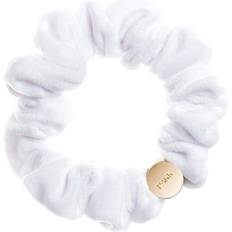Dark Velvet Mini Scrunchie Cool White