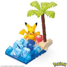 Pokémons Bauklötze Mattel MEGA Brands Pokemon Beach Blast Pikachu
