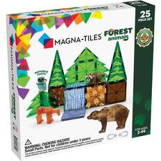 Magna-Tiles Bauspielzeuge Magna-Tiles Forest Animals 25 Pieces