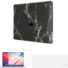 Computer Accessories Techprotectus Hardshell Case for Apple 13 MacBook Pro Black Marble