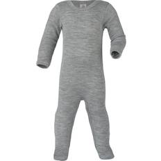 50/56 Jumpsuits Engel Wool Jumpsuit - Light Gray Melange (709160-091)