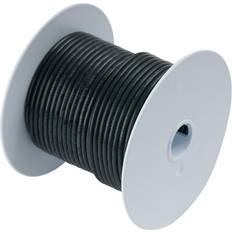 Electrical Cables ANCOR 112025 Black 6 AWG Tinned Copper Wire 250