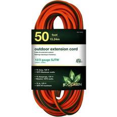 Electrical Accessories GoGreen Power, GG-14050, 50 Ft Extension Cord Orange/Green
