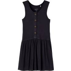 Viskose Kleider Name It Mini Sleeveless Dress - DarkNavy (13198490)