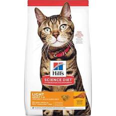Hill's Cats Pets Hill's Science Diet Adult Light Chicken Recipe Dry Cat