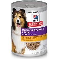 Hill's Science Diet Adult Sensitive Stomach & Skin Chicken & Vegetable EntrÃ©e Canned
