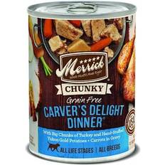 Merrick Grain Free Chunky Carver's Delight Dinner Canned X