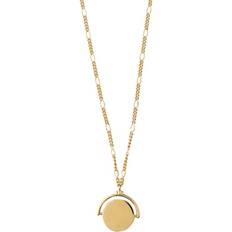 Vintage smykker Orelia Vintage Clean Coin Spinner Necklace - Gold