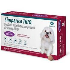 Pets Simparica Trio 5.6-11 lbs. Dogs, 6 CT