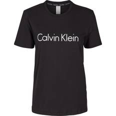 Calvin Klein Dame T-skjorter Calvin Klein Comfort Cotton Pyjama Top - Black