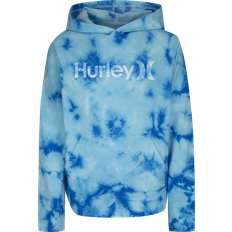 Hurley Boy's Tie-Dye Pullover Hoodie - Blue Gaze