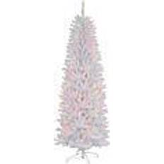 Puleo International Christmas Trees Puleo International 4.5' 150-Light Artificial Fir White