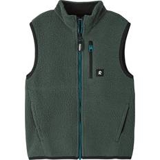 Fleece Vests Children's Clothing Reima Kid's Turkis Vest - Thyme Green (5200010A-8510)