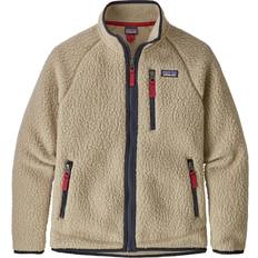 Lomme Fleecejakker Patagonia Kid's Retro Pile Fleece Jacket - El Cap Khaki (65411)