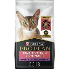 PURINA PRO PLAN Cats Pets PURINA PRO PLAN Sensitive Skin & Stomach Turkey & Oat Meal Formula Dry