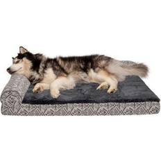 FurHaven Pets FurHaven Southwest Kilim Memory Top Deluxe Pet Bed