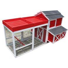 Zoovilla Red Barn Chicken Coop Roof Planter