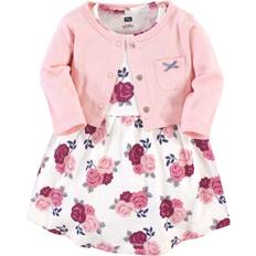Hudson Other Sets Children's Clothing Hudson Baby Dress &Cardigan - Blush Floral