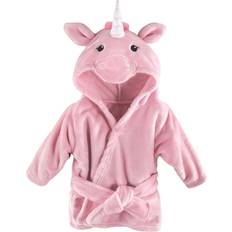 Hudson Nightwear Children's Clothing Hudson Hooded Fleece Robe - Pink Unicorn