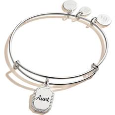 Alex And Ani Aunt Trusting Guide Charm Bangle - Silver