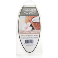 Yankee Candle Interior Details Yankee Candle Coconut Beach 6-Pack Fragrance Wax Melts White White 2.6 Oz
