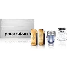 Paco Rabanne Gaveesker Paco Rabanne Miniatures for Him Gift Set 1 Million EdT 2x5ml+ Invictus EdP 5ml + Phantom EdT 5ml