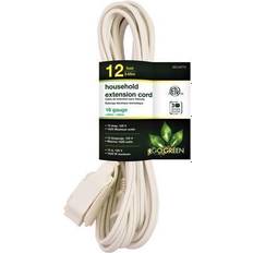 Electrical Accessories GoGreen Power 16/2 12 GG-24712 Household Extension Cord White