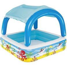 Leker Bestway Beach Buddy with Sun Protection Roof Paddling Pool 140cm