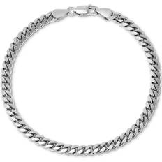 Macy's Silver Bracelets Macy's Cuban Link Bracelet - Silver