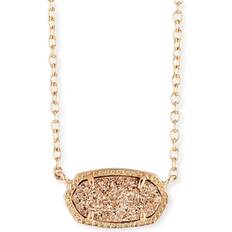 Agate Jewelry Kendra Scott Elisa Necklace - Rose Gold/Agate