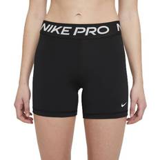 Elastan/Lycra/Spandex Leggings Nike Pro 365 5" Shorts Women - Black/White