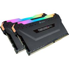 Corsair 16 GB RAM Memory Corsair Vengeance RGB Pro Black DDR4 3200MHz 2x8GB (CMW16GX4M2C3200C16)